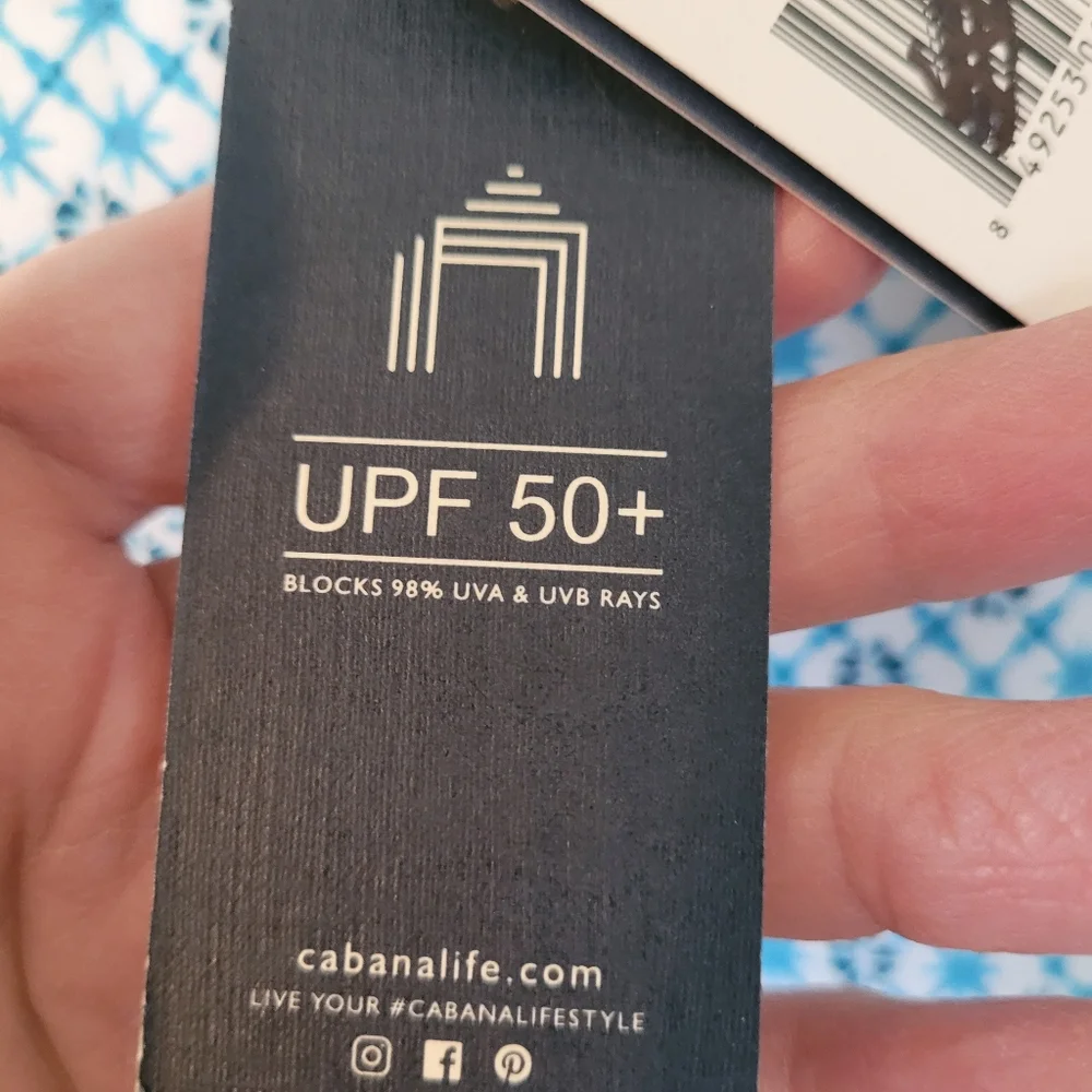NWT Cabana Life Sag Harbor UPF 50+ dress - XL.    M52 - Picture 5 of 12
